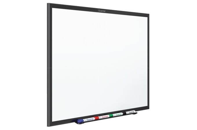 Quartet Classic Nano - Clean Magnetic Dry - Erase Board Aluminum Frame - 24"W x 18"H (SM531) - SchoolOutlet