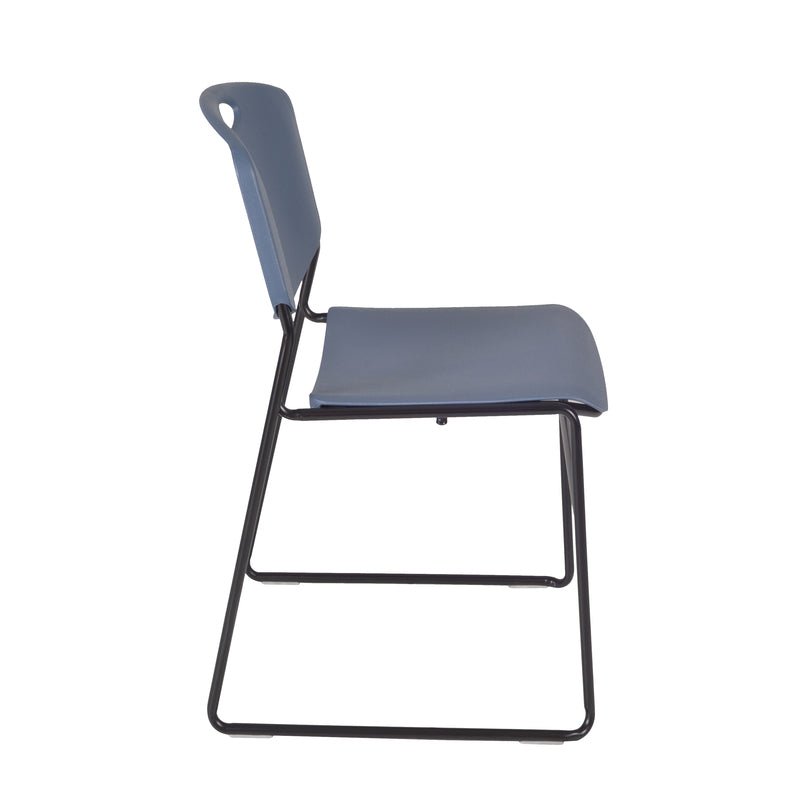 Regency Zeng Ultra Compact Metal Frame Armless Stackable Chair (Pack of 8) - SchoolOutlet