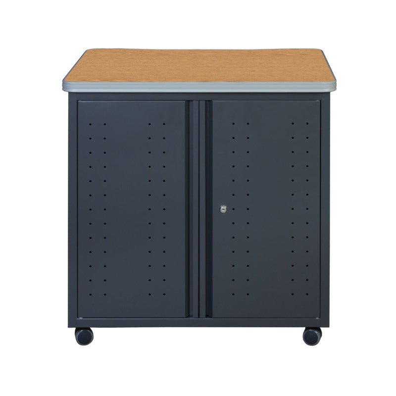 Regency Mesa Steel Mobile Locking Utility/Fax/Copy Table 30" X 23.25" (66746SCMO) - SchoolOutlet