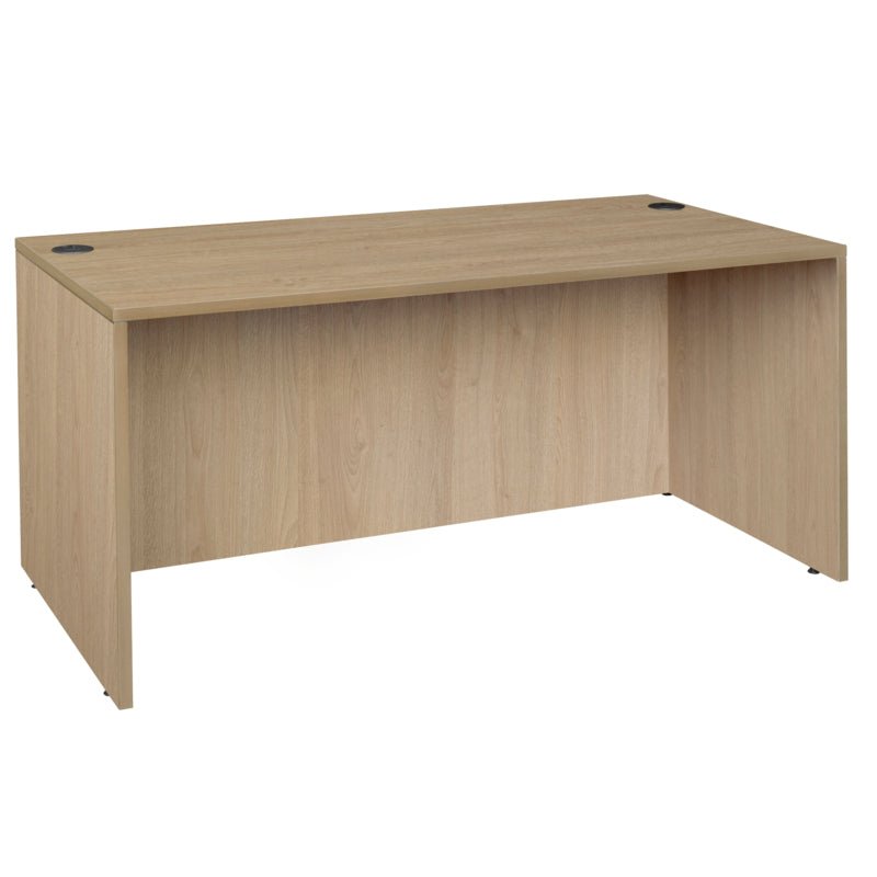 Regency Legacy 60 in. Desk Shell - Noble Oak - SchoolOutlet