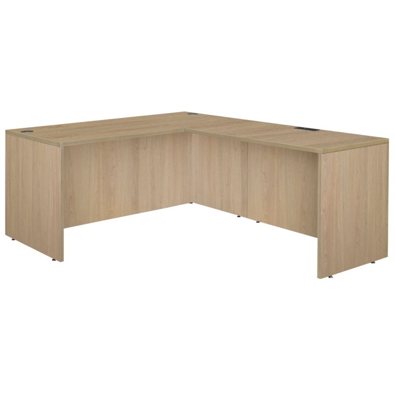 Regency Legacy 60 x 77 in. Executive L Desk Shell - Noble Oak - SchoolOutlet