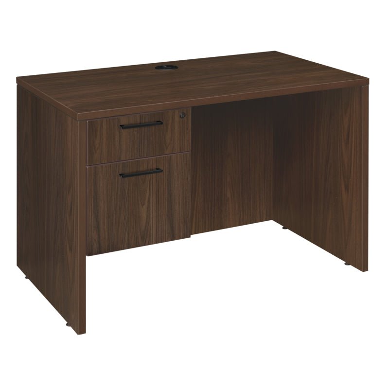 Regency Legacy 42 x 24 in. Executive Desk with Single Pedestal Drawer Unit - SchoolOutlet