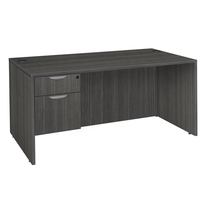 Regency Legacy 60 x 30 in. Executive Desk with Single Pedestal Drawer Unit - SchoolOutlet