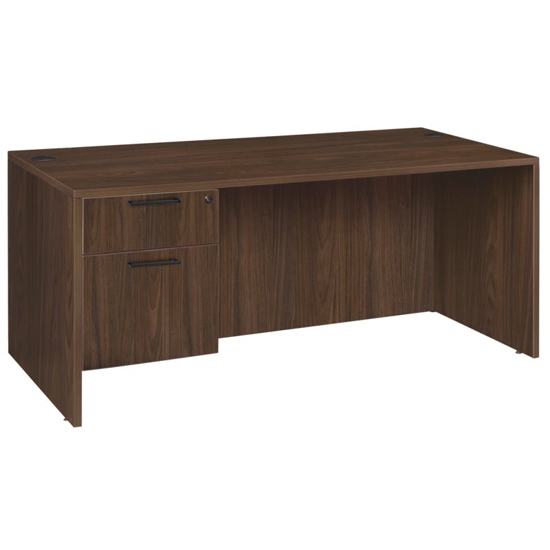 Regency Legacy 60 x 30 in. Executive Desk with Single Pedestal Drawer Unit - SchoolOutlet