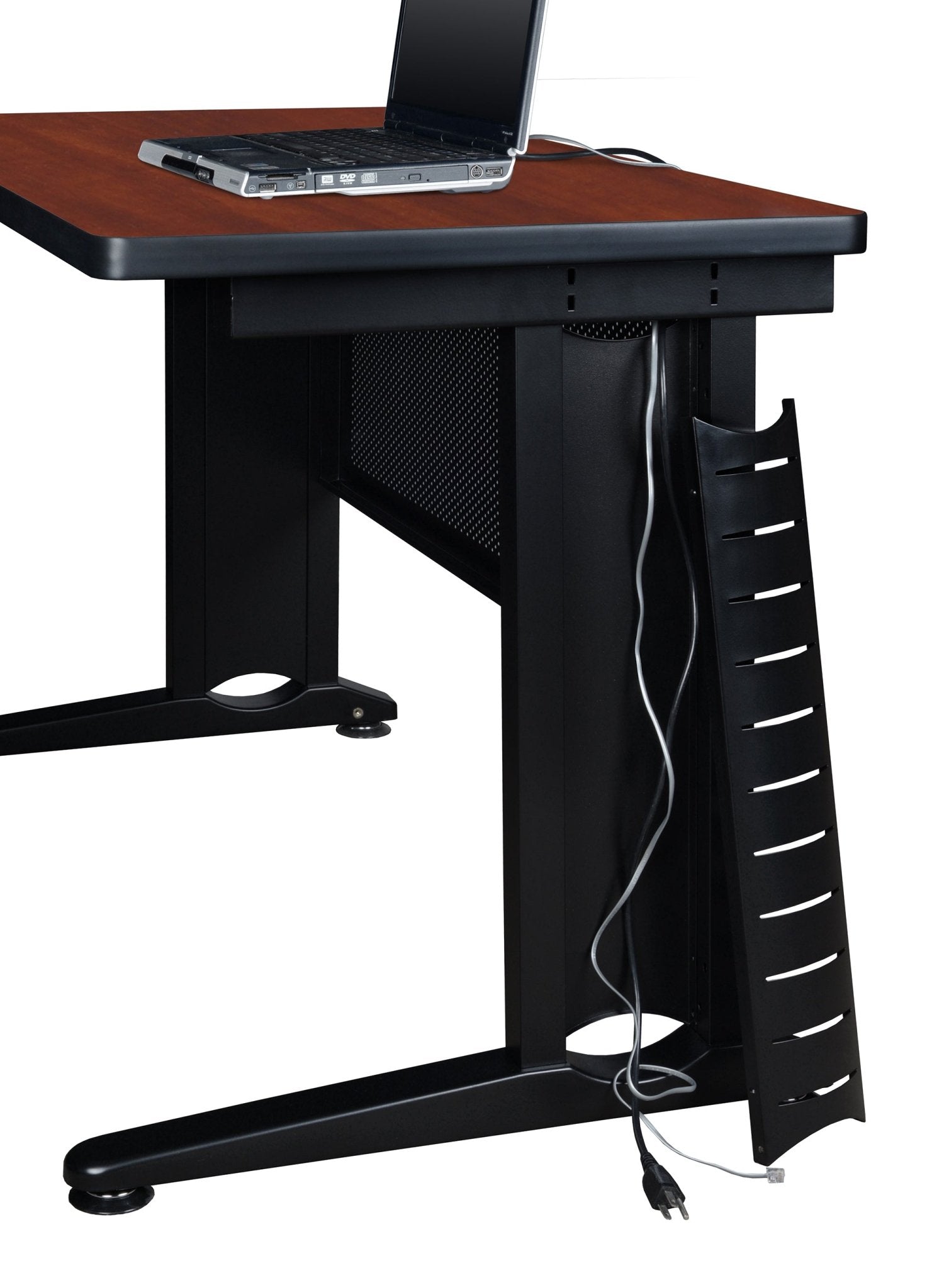 Regency Fusion 66" x 30" Teachers Desk with Double Pedestal Drawer Unit - SchoolOutlet