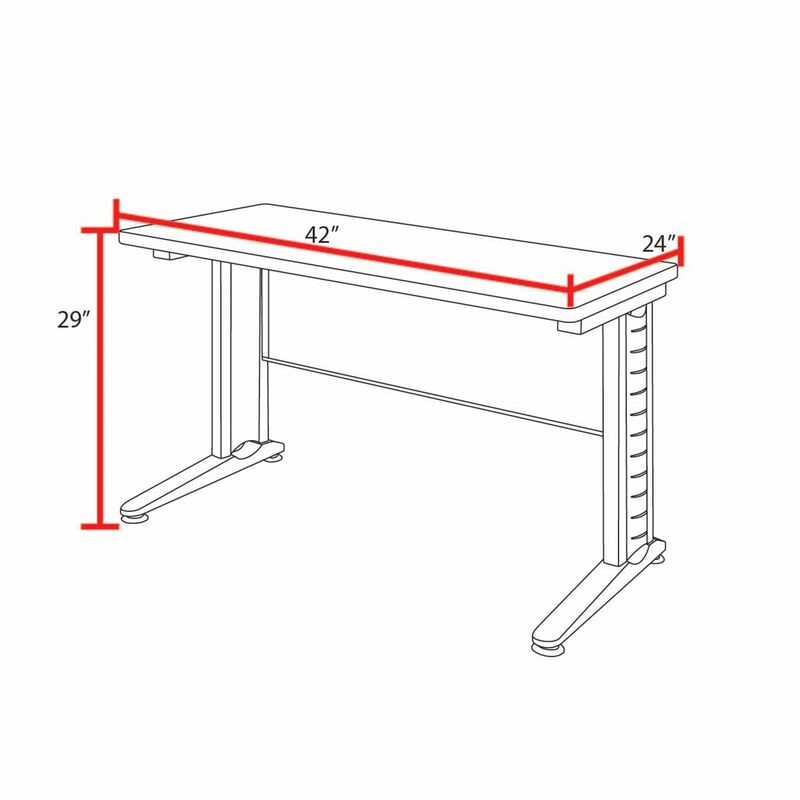 Regency Fusion 42 x 24 in. Seminar Training Table - SchoolOutlet