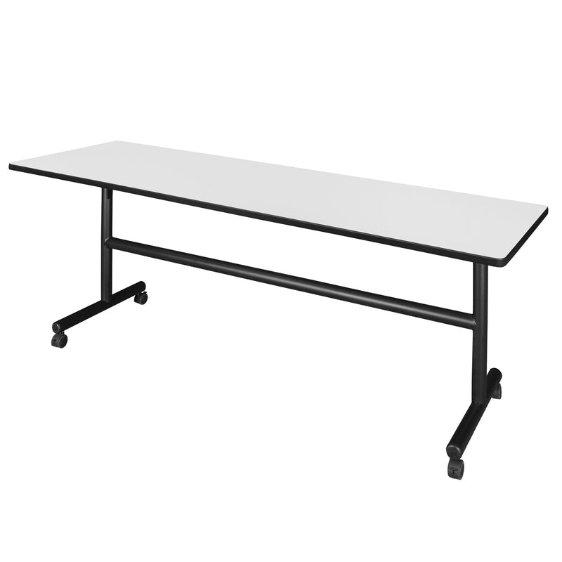 Regency Kobe 84 x 24 in. Flip - Top Training Nesting Table - SchoolOutlet