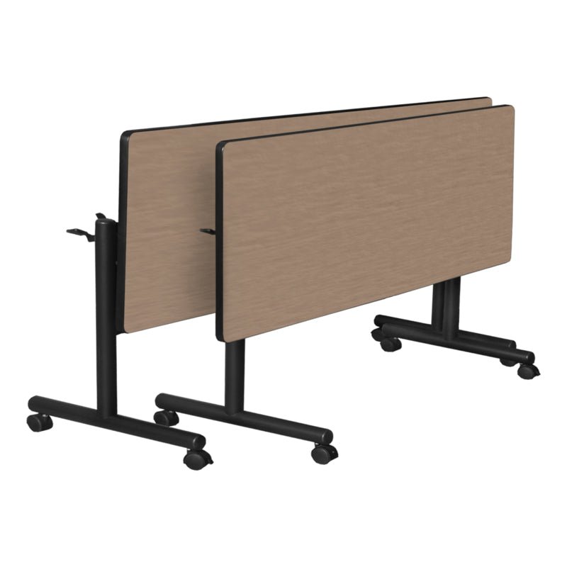 Regency Kobe 48 x 24 in. Flip - Top Training Nesting Table - SchoolOutlet