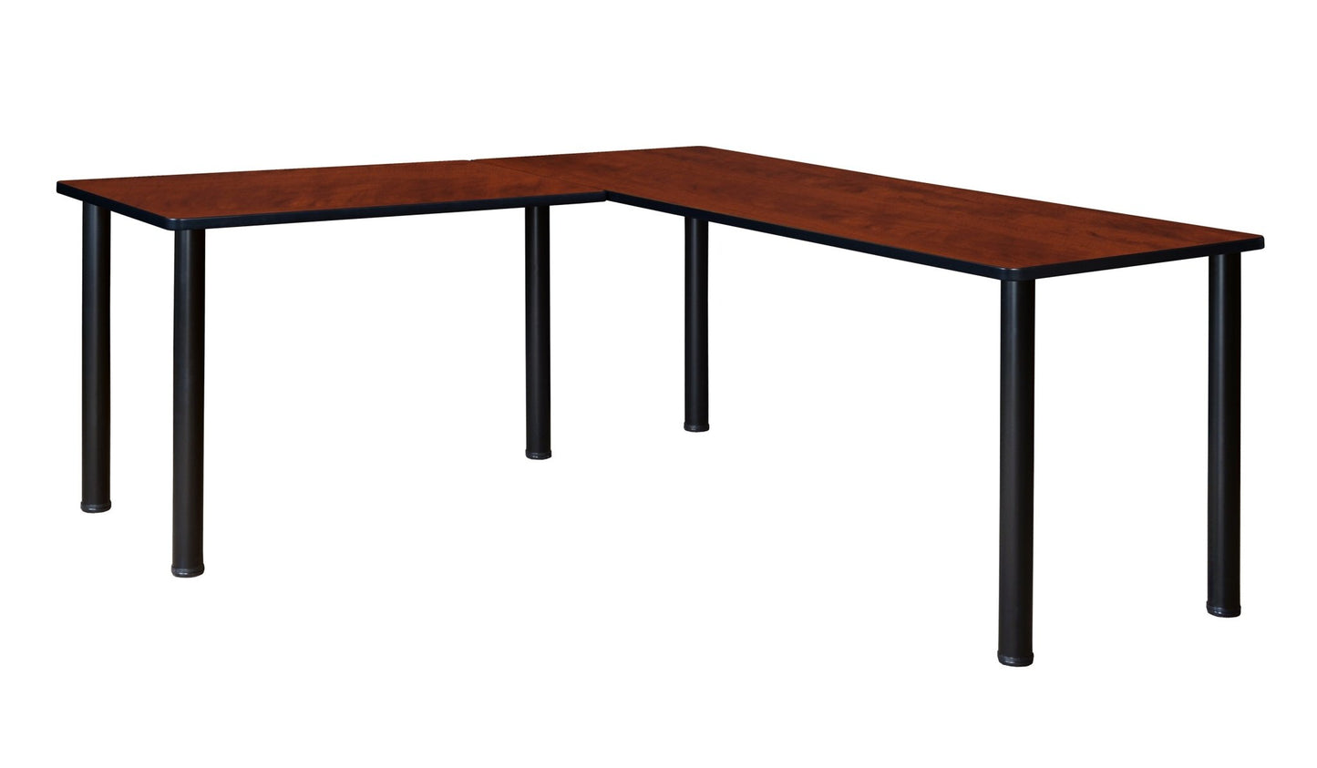 Regency Kee Corner L Shaped Desk (66"W x 66"D) - SchoolOutlet