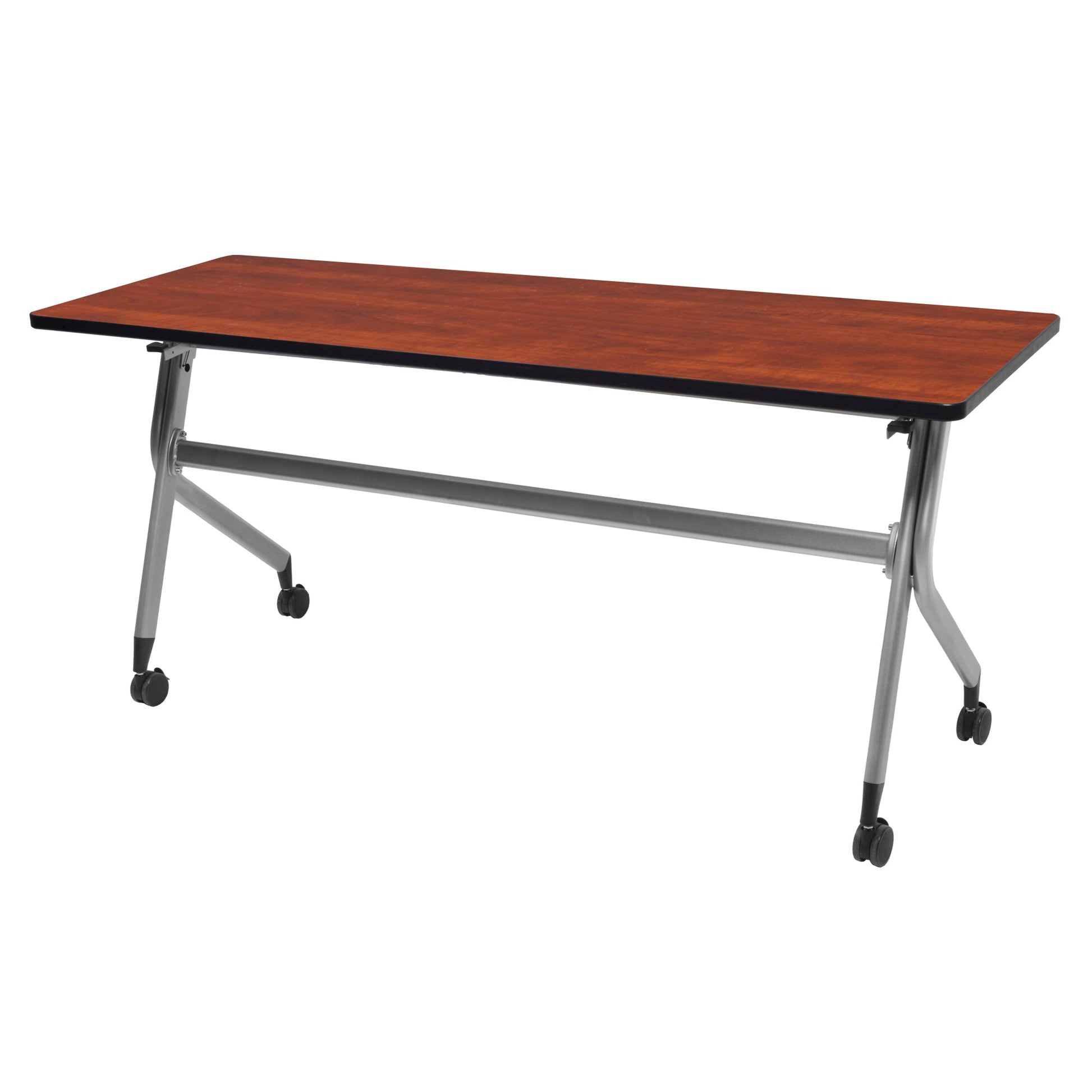 Regency En Route Flip Top Mobile Training Table 48 in x 24 in. - SchoolOutlet