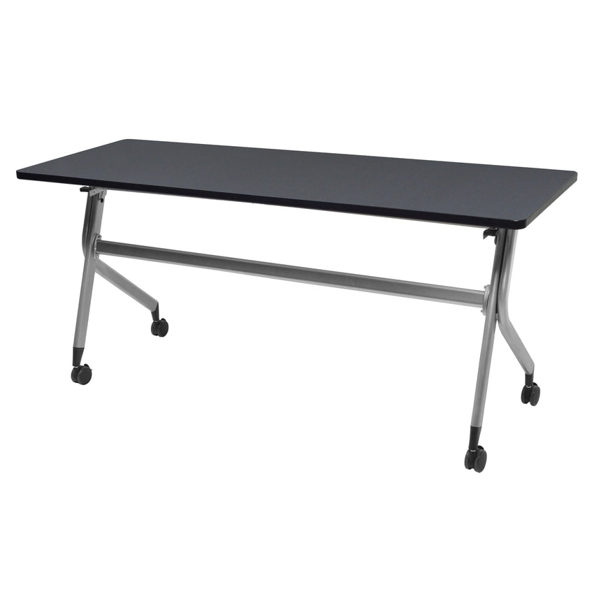 Regency En Route Flip Top Mobile Training Table 48 in x 24 in. - SchoolOutlet