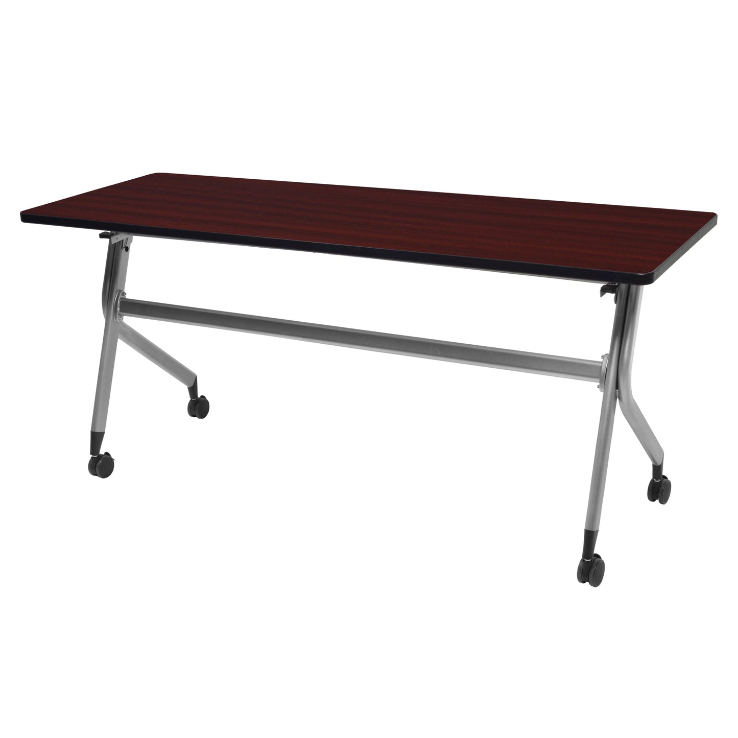 Regency En Route Flip Top Mobile Training Table 48 in x 24 in. - SchoolOutlet