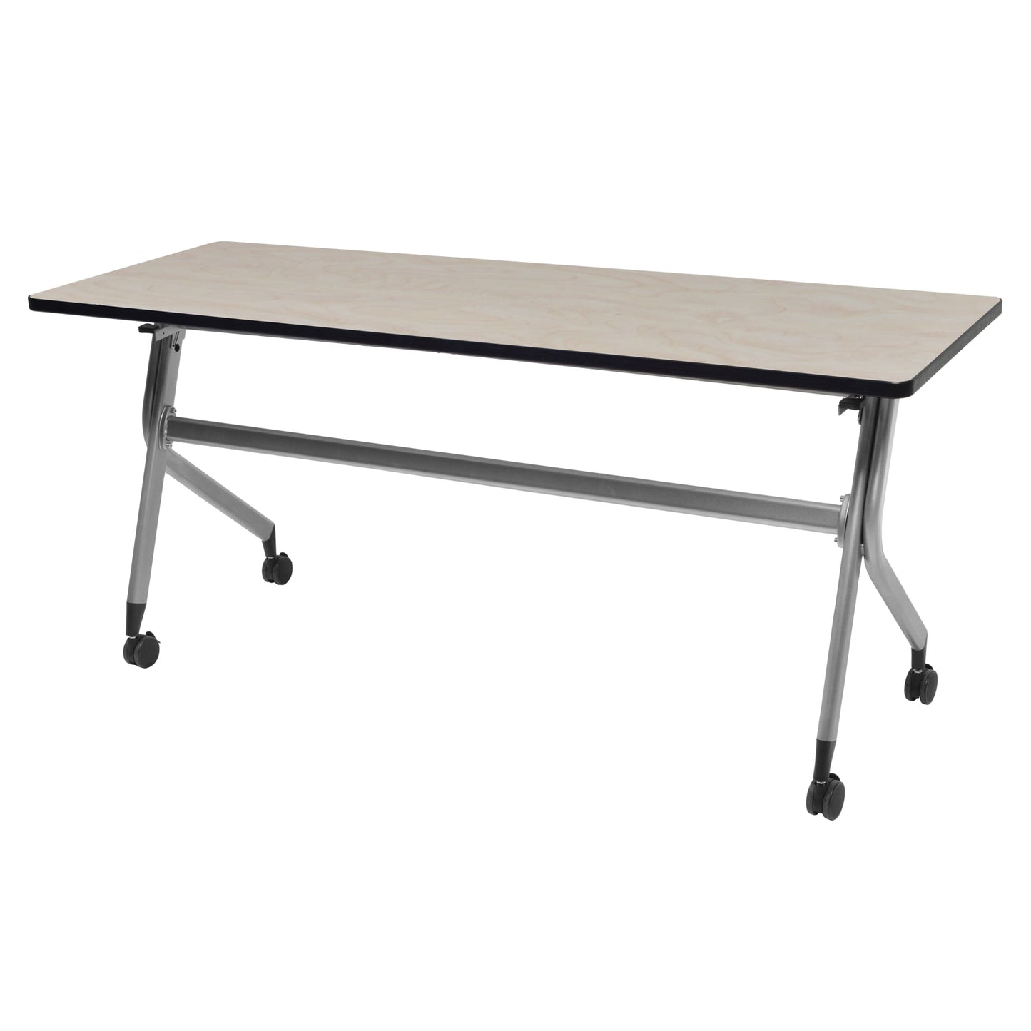 Regency En Route Flip Top Mobile Training Table 48 in x 24 in. - SchoolOutlet