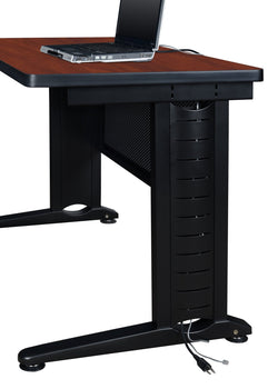 Regency Fusion 72" x 24" Teachers Desk with Single Pedestal Drawer Unit