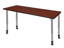 Regency Kee 72 x 24 in. Height Adjustable Mobile Classroom Activity Table