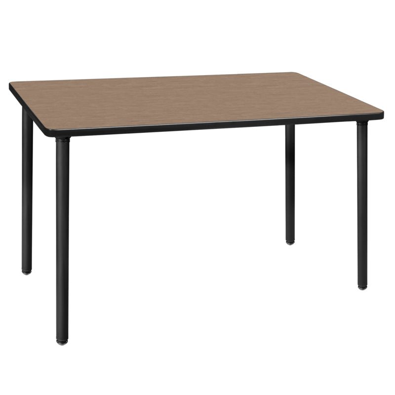 Regency Kee 42 x 24 in. Folding Training Seminar Table with Black Legs - SchoolOutlet