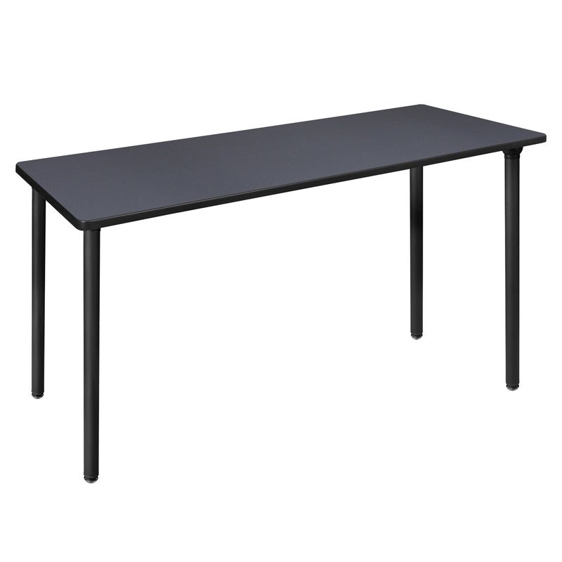 Regency Kee 66 x 24 in. Folding Training Seminar Table with Black Legs - SchoolOutlet