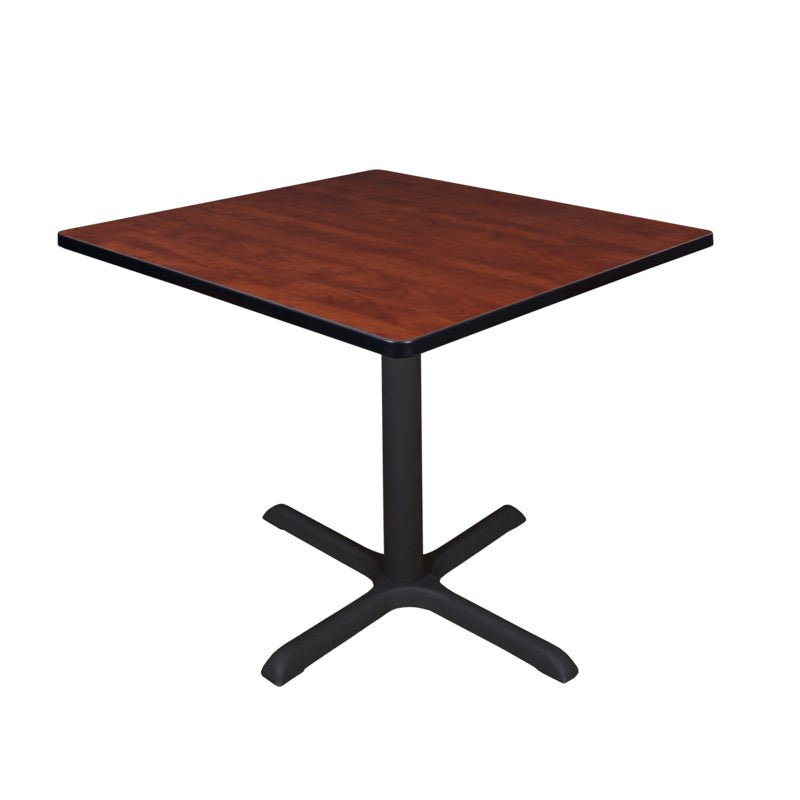 Regency Cain 36 in. Medium Square X - Base Breakroom Table - SchoolOutlet