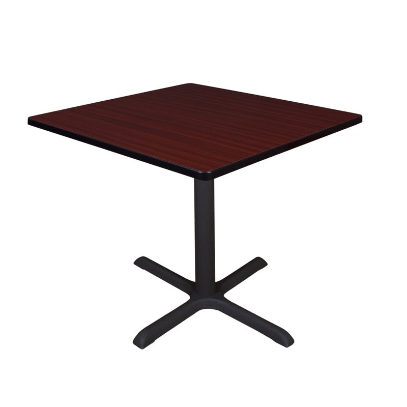 Regency Cain 36 in. Medium Square X - Base Breakroom Table - SchoolOutlet