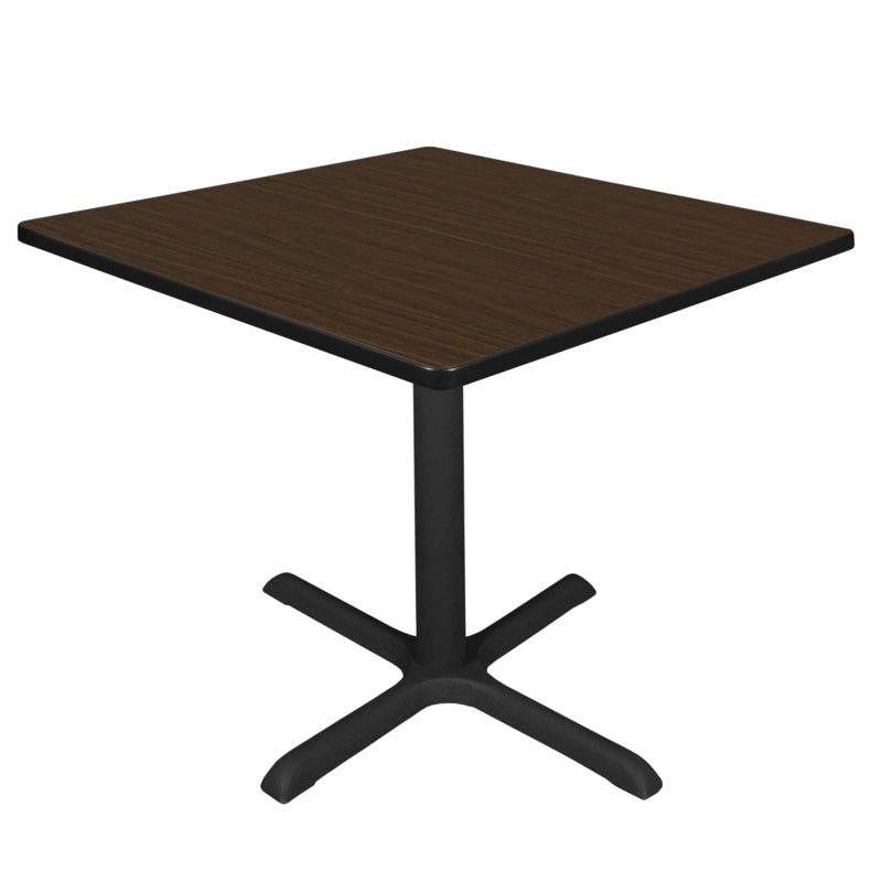 Regency Cain 36 in. Medium Square X - Base Breakroom Table - SchoolOutlet