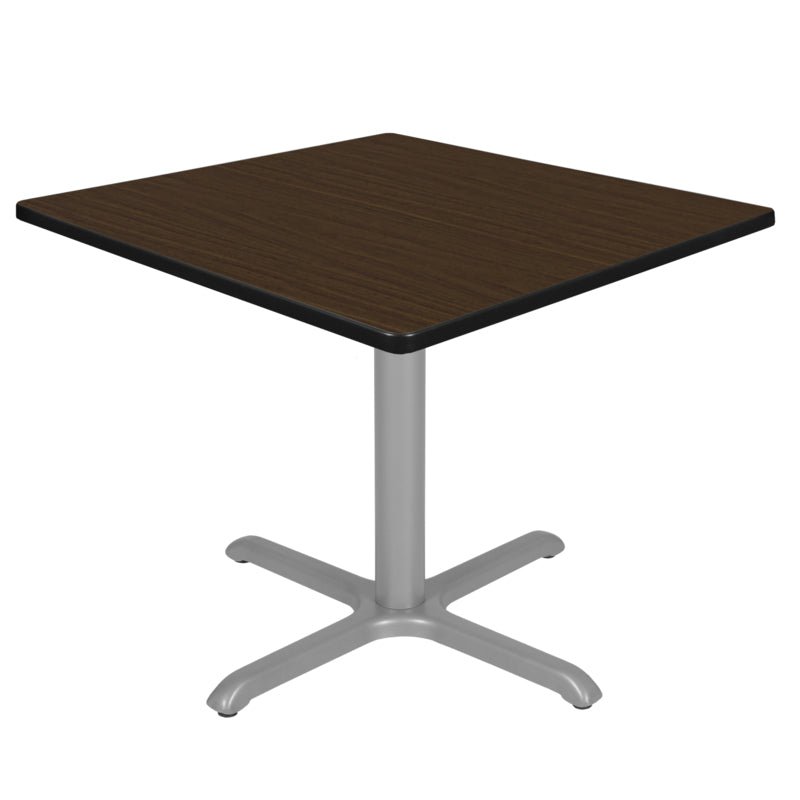 Regency Cain 36 in. Medium Square X - Base Breakroom Table - SchoolOutlet