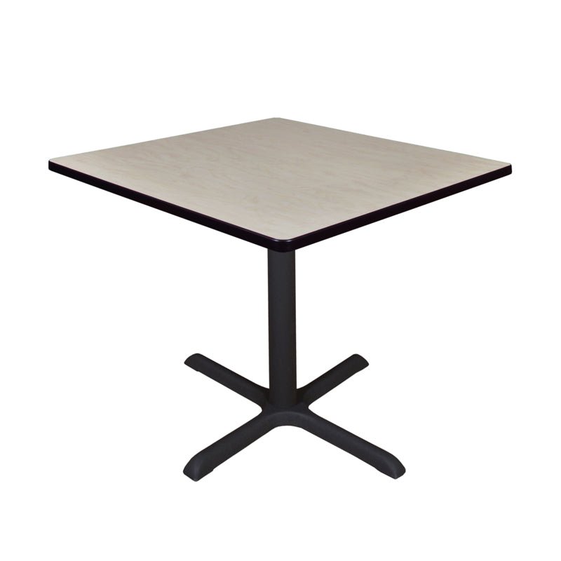 Regency Cain 36 in. Medium Square X - Base Breakroom Table - SchoolOutlet