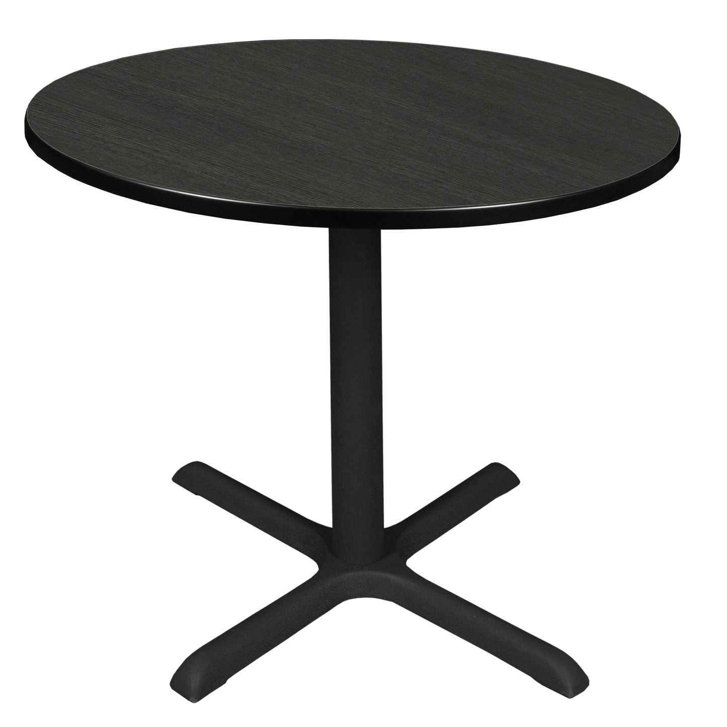 Regency Cain Large 42 in. Round X - Base Breakroom Table - SchoolOutlet