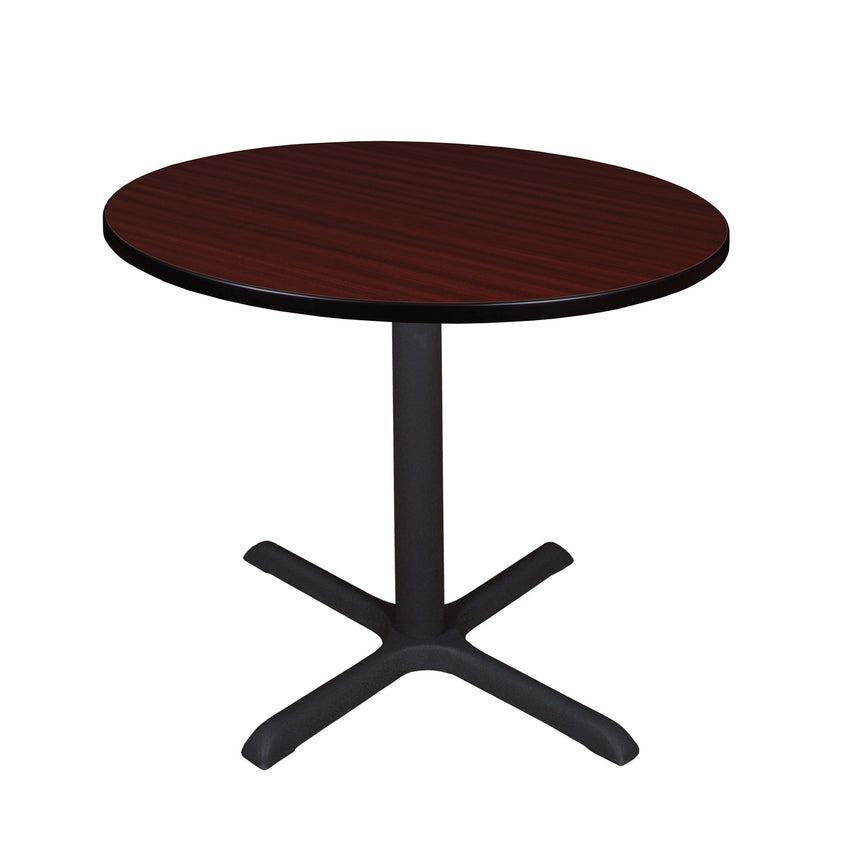 Regency Cain Large 42 in. Round X - Base Breakroom Table - SchoolOutlet