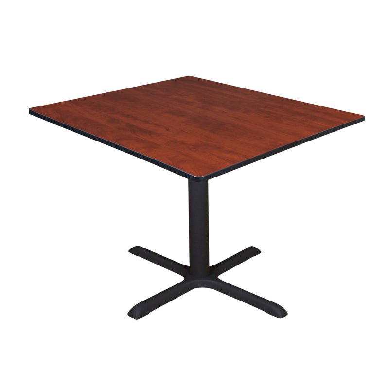 Regency Cain 48 in. Large Square X - Base Breakroom Table - SchoolOutlet