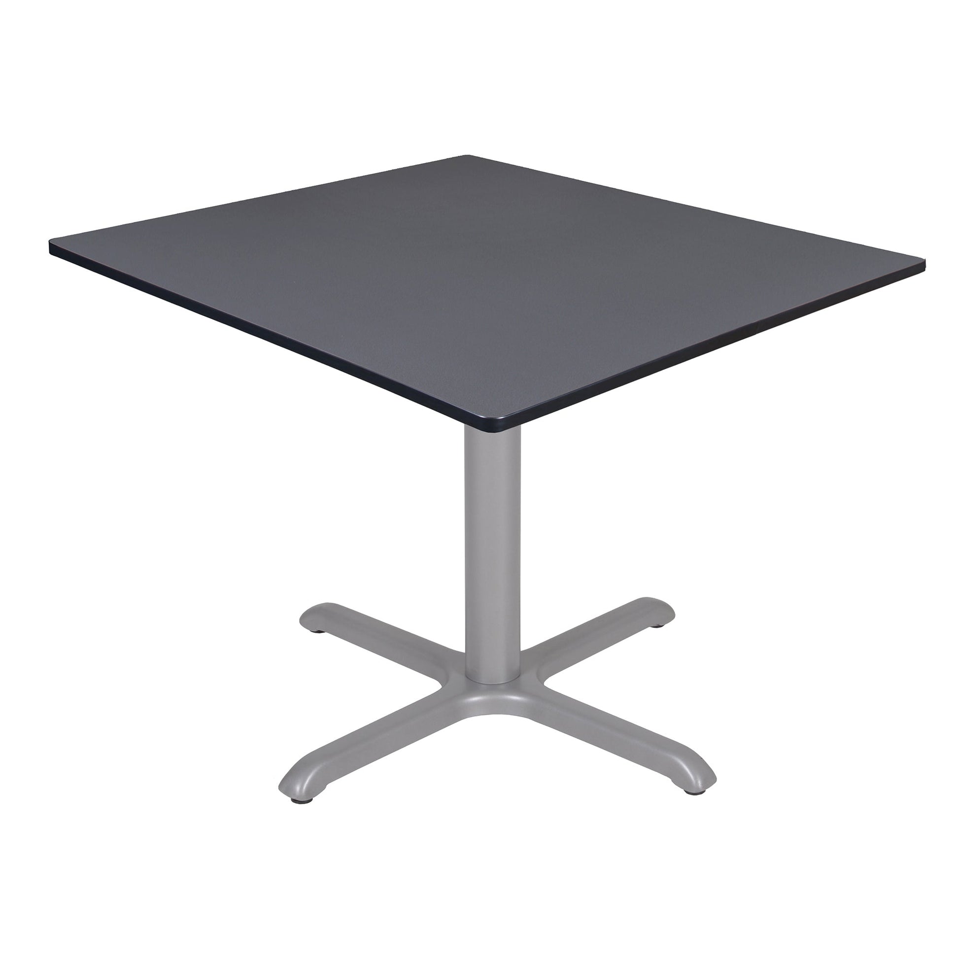 Regency Cain 48 in. Large Square X - Base Breakroom Table - SchoolOutlet