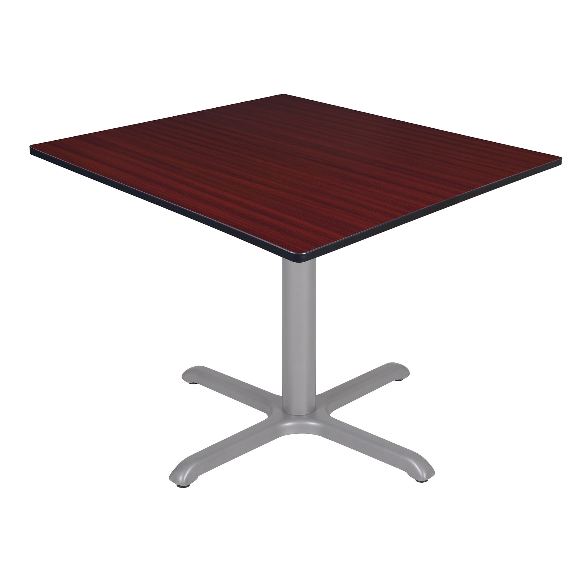 Regency Cain 48 in. Large Square X - Base Breakroom Table - SchoolOutlet