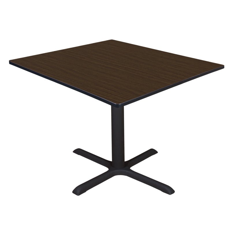 Regency Cain 48 in. Large Square X - Base Breakroom Table - SchoolOutlet