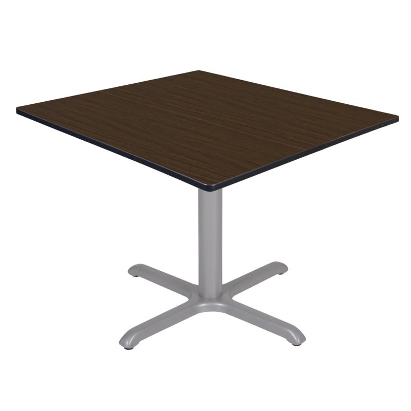 Regency Cain 48 in. Large Square X - Base Breakroom Table - SchoolOutlet