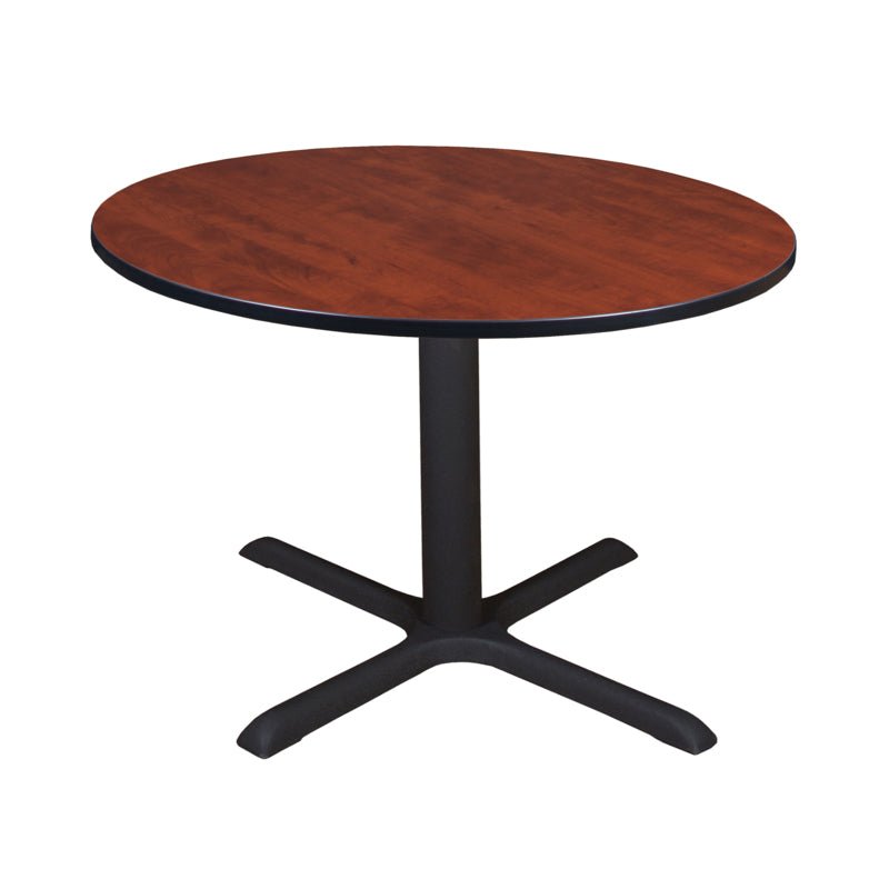 Regency Cain 48 in. Large Round X - Base Breakroom Table - SchoolOutlet