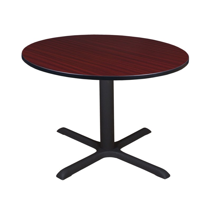 Regency Cain 48 in. Large Round X - Base Breakroom Table - SchoolOutlet