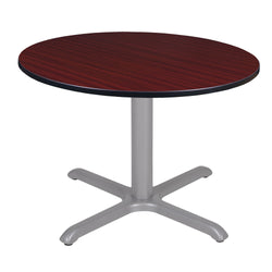 Regency Cain 48 in. Large Round X-Base Breakroom Table