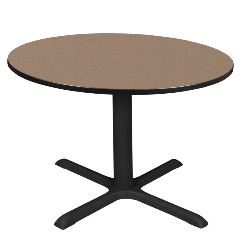 Regency Cain 48 in. Large Round X - Base Breakroom Table - SchoolOutlet