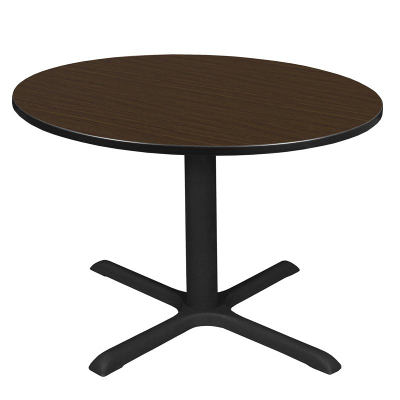 Regency Cain 48 in. Large Round X - Base Breakroom Table - SchoolOutlet