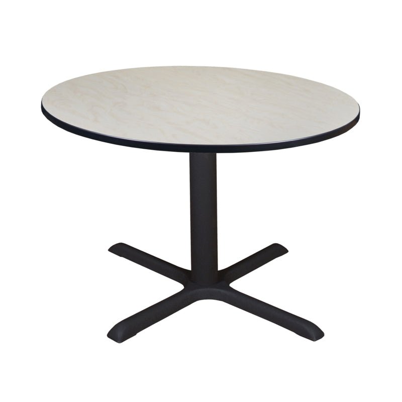 Regency Cain 48 in. Large Round X - Base Breakroom Table - SchoolOutlet