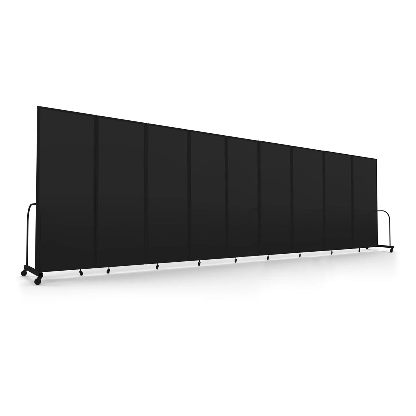 Screenflex Fire Resistant Welding Screens 25' L x 7' 6" H - 9 Panels (FRD - FS - 7625) - SchoolOutlet