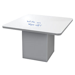 Marco Sonik Series Padded Base Square Dry Erase Table 29" height (LF2616-G1-DB)