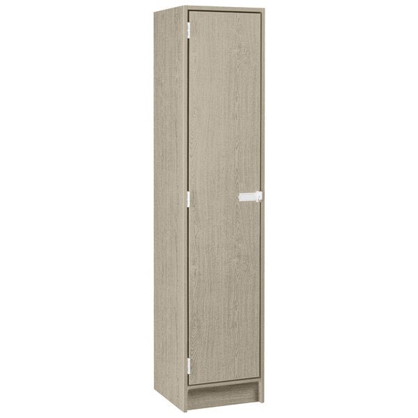 Single Wide Storage Two Shelves with Door Locker (79013 B16) - SchoolOutlet