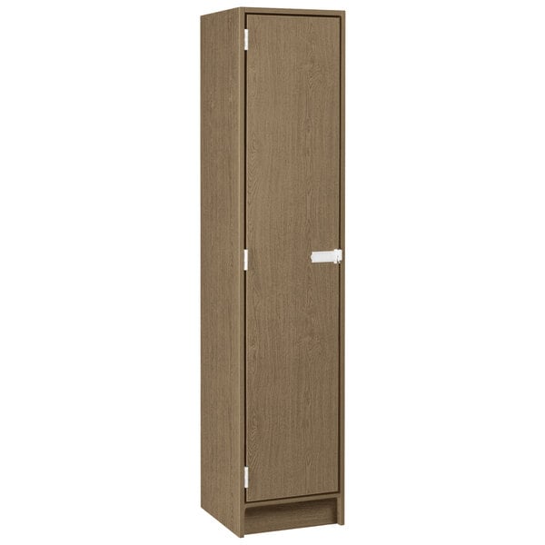 Single Wide Storage Two Shelves with Door Locker (79013 B16) - SchoolOutlet