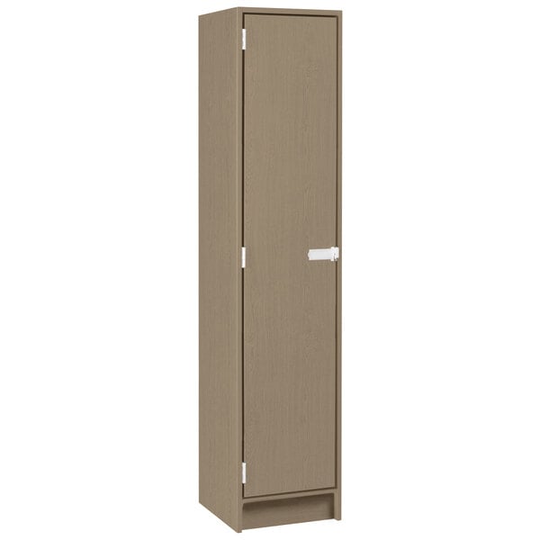 Single Wide Storage Two Shelves with Door Locker (79013 B16) - SchoolOutlet