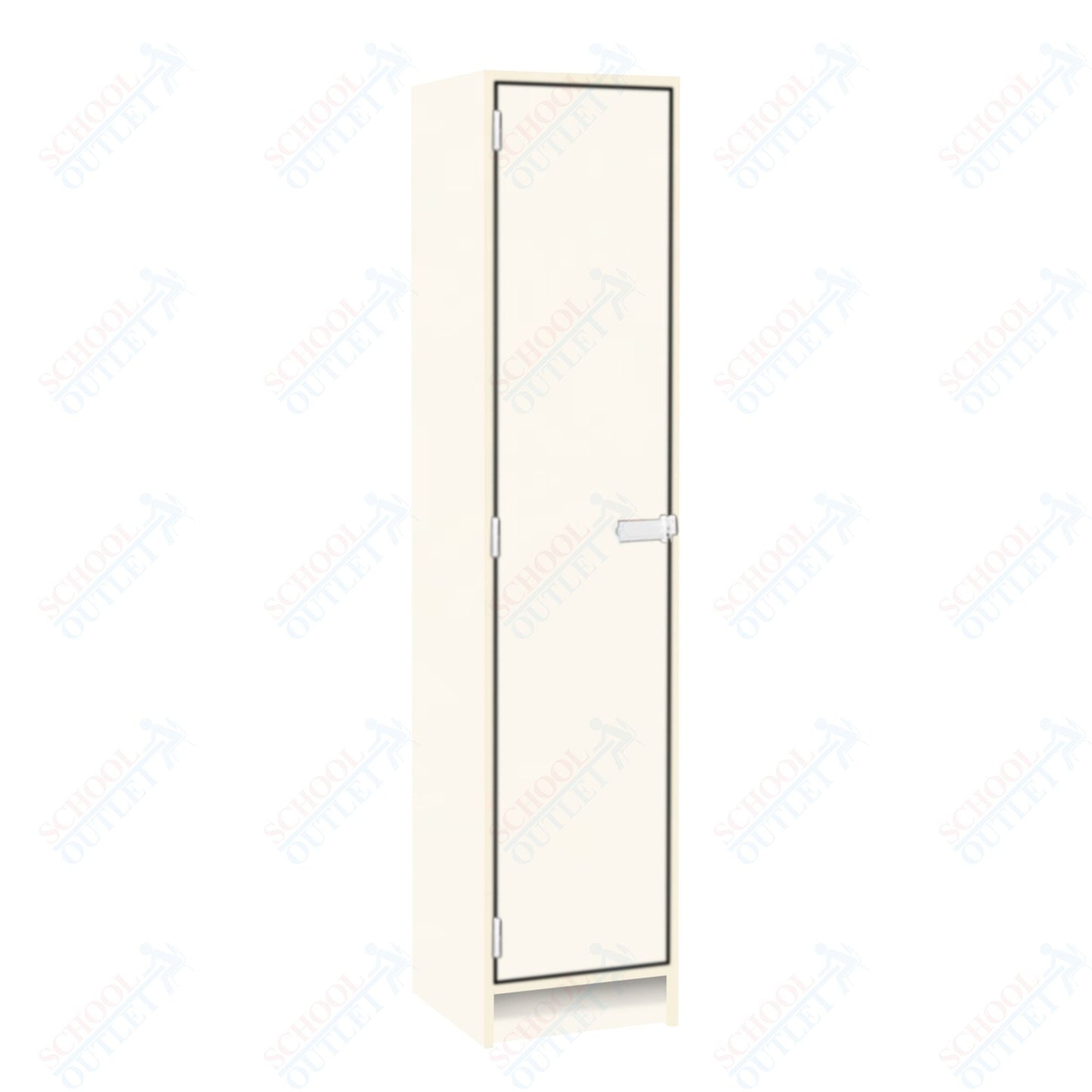 Single Wide Storage Two Shelves with Door Locker (79013 B16) - SchoolOutlet