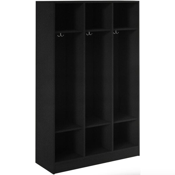 Triple Wide Storage Two Shelves No Door Locker (79016 Z45) - SchoolOutlet