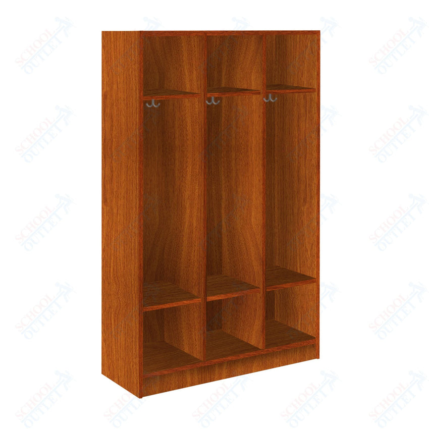 Triple Wide Storage Two Shelves No Door Locker (79016 Z45) - SchoolOutlet