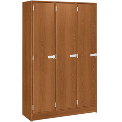 Triple Wide Storage Two Shelves Triple Door Locker (79017 BZ45)