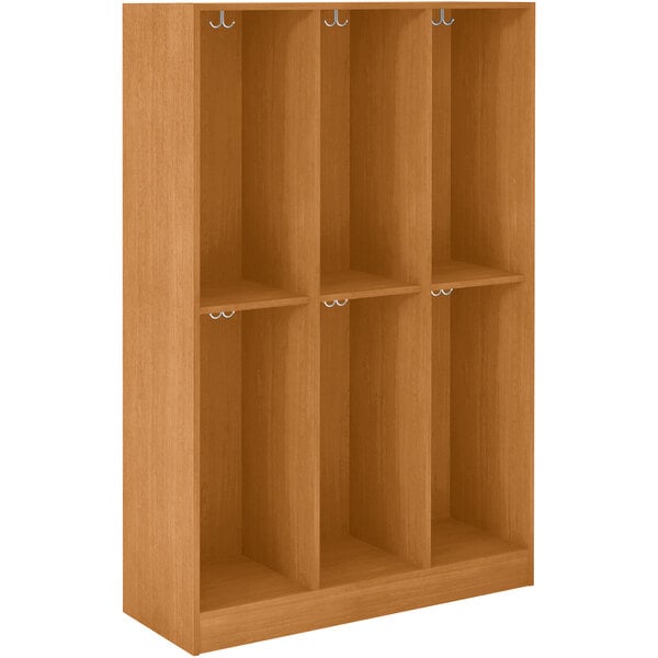 Triple Wide Storage Two Tier Middle Shelf No Door Locker (79022 Z45) - SchoolOutlet