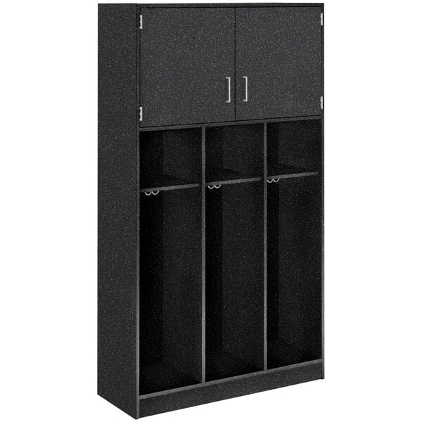 Triple Upper Door Storage Locker with Adjustable Middle Shelves (79028 C45) - SchoolOutlet